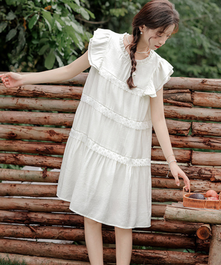 フレアスリーブ3段フリルワンピース – jemiremi(ジェミレミ) フレアスリーブ3段フリルワンピース – jemiremi(ジェミレミ)