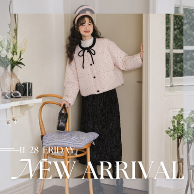 jemiremi今週の新作✨テーマは「冬コーデを華やかに！ガーリームード満点アウター♡」