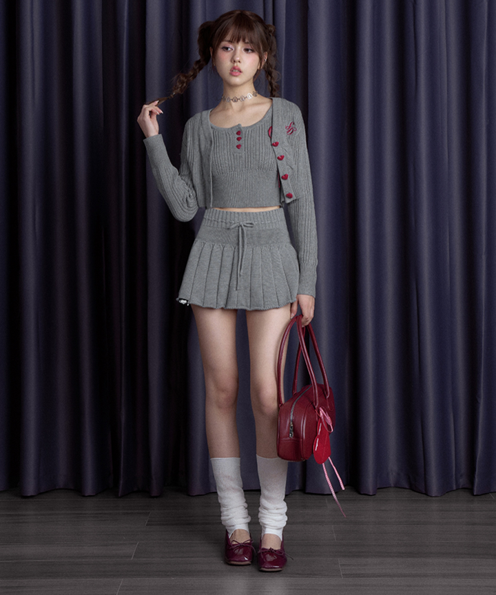 sheller Jewelニットジュエルニットミニスカート sheller Jewelニットジュエルニットミニスカート