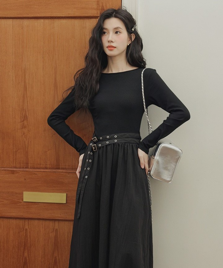 ボートネックダブルベルトワンピース – jemiremi(ジェミレミ) ボートネックダブルベルトワンピース – jemiremi(ジェミレミ)