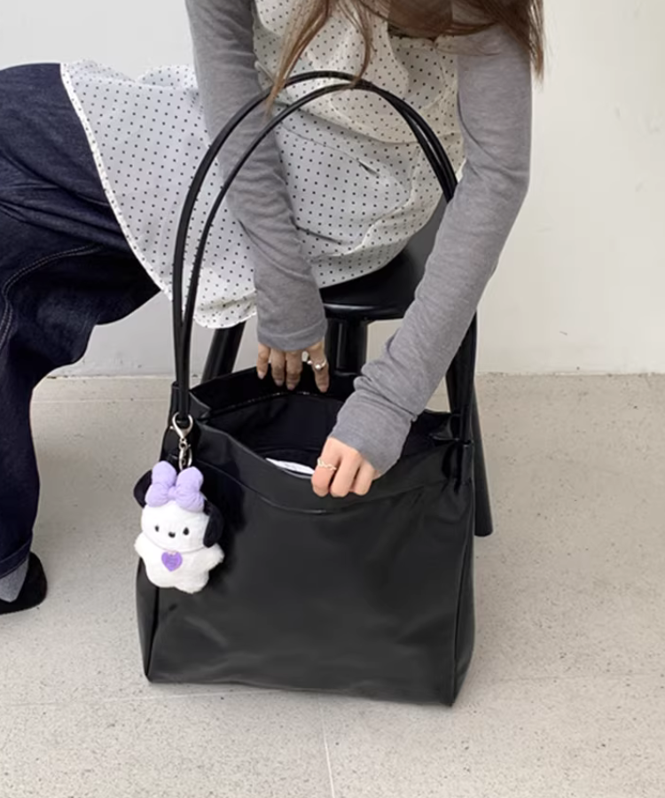 ロングショルダースクエアビッグトートバッグ – jemiremi