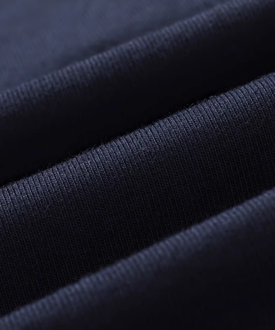 フェイクインナー風裾ストライプフリルTシャツ