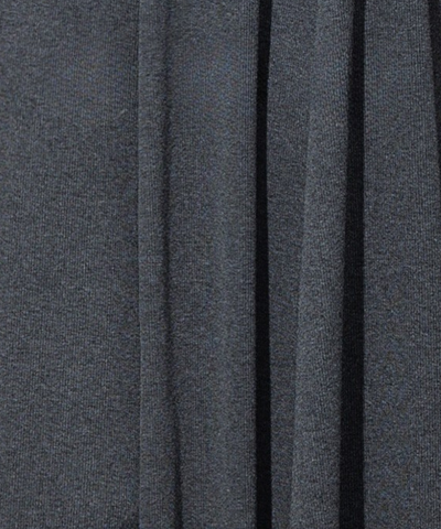 チェックカフスVネックフレアニットワンピース