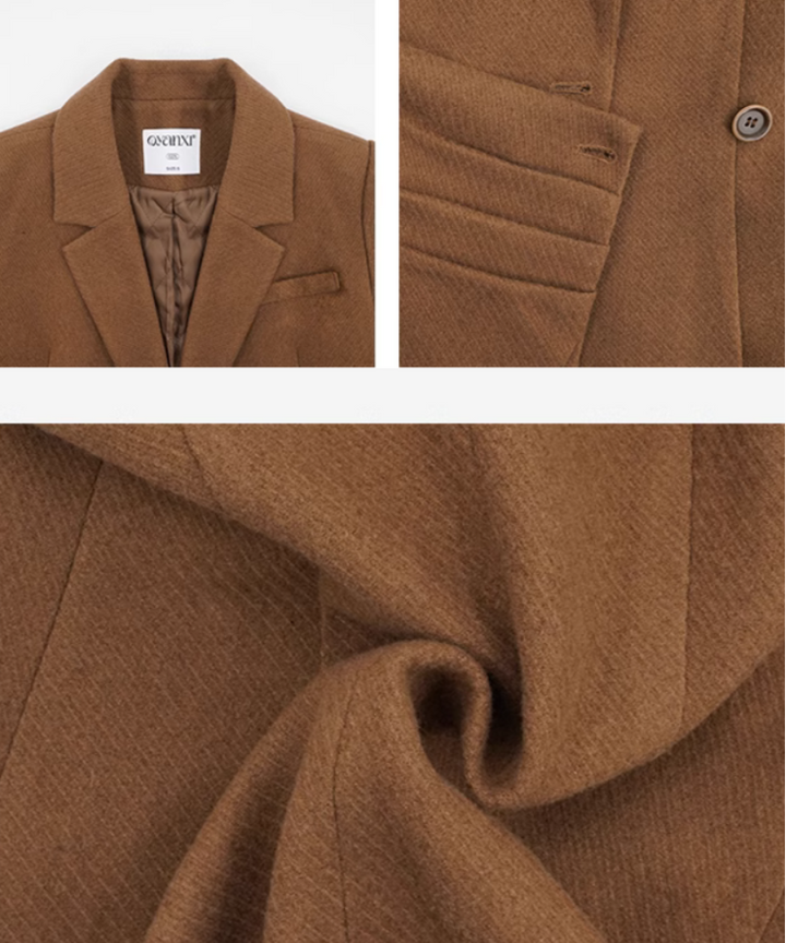 ウエストマークスリムジャケットコート – jemiremi（ジェミレミ）