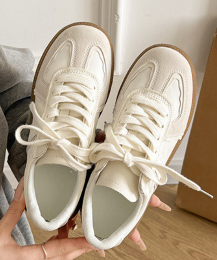 配色レースアップラバーソールスニーカー – jemiremi(ジェミレミ) 配色レースアップラバーソールスニーカー – jemiremi(ジェミレミ)