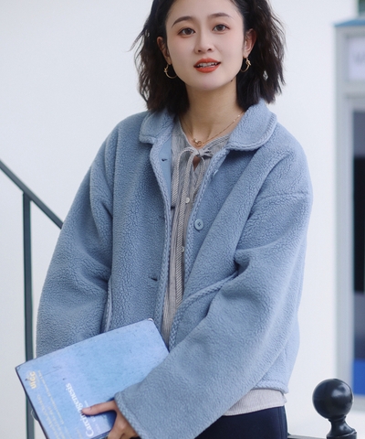 ビッグポケットボアショートジャケット