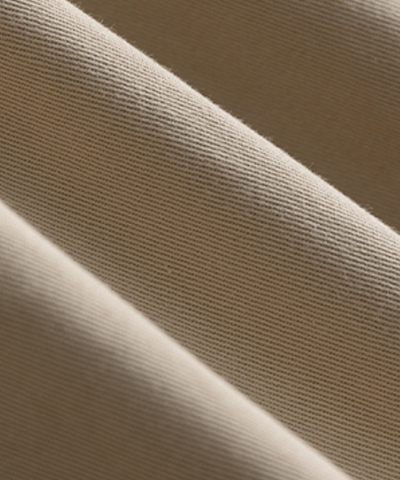 スタンドカラープリーツ切替ウエストリボンコート