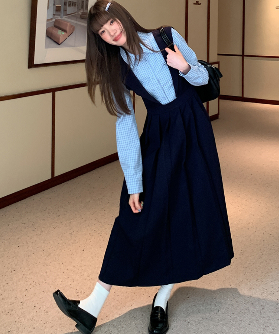 hobonichi＋a ボックスプリーツのワンピース hobonichi + a. フォーマルも、そのままで。- ほぼ日刊イトイ新聞