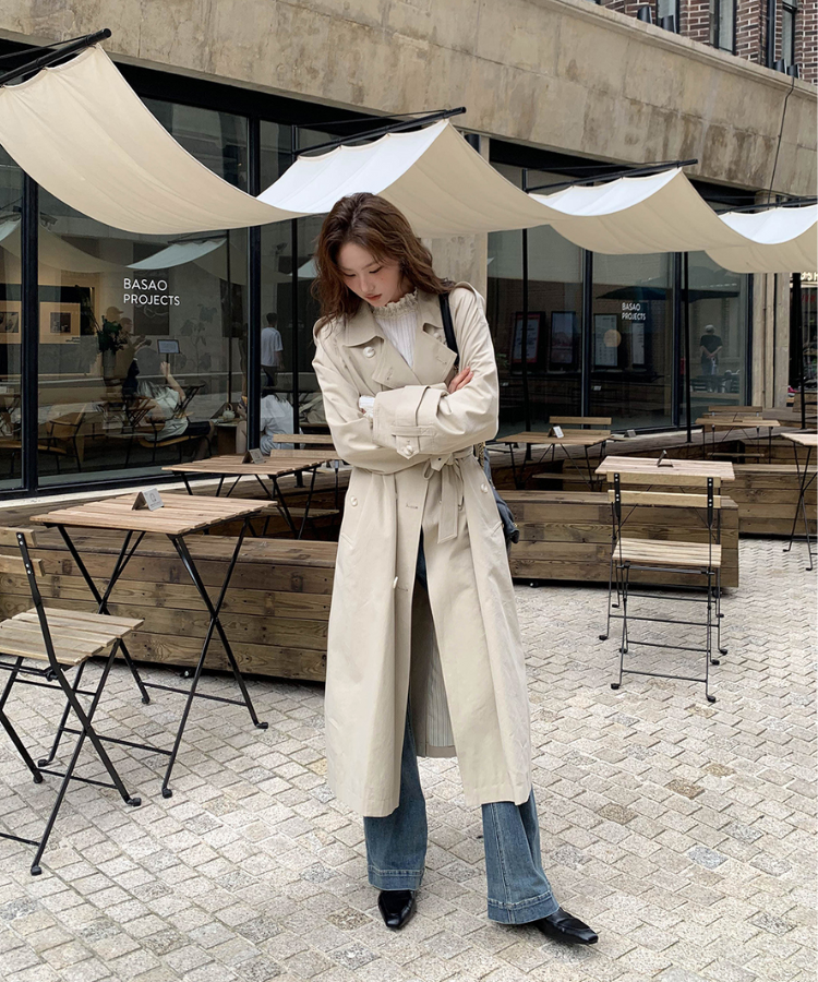 NEW & LINGWOOD ベージュ トレンチコート NEW & LINGWOOD ベージュ トレンチコート