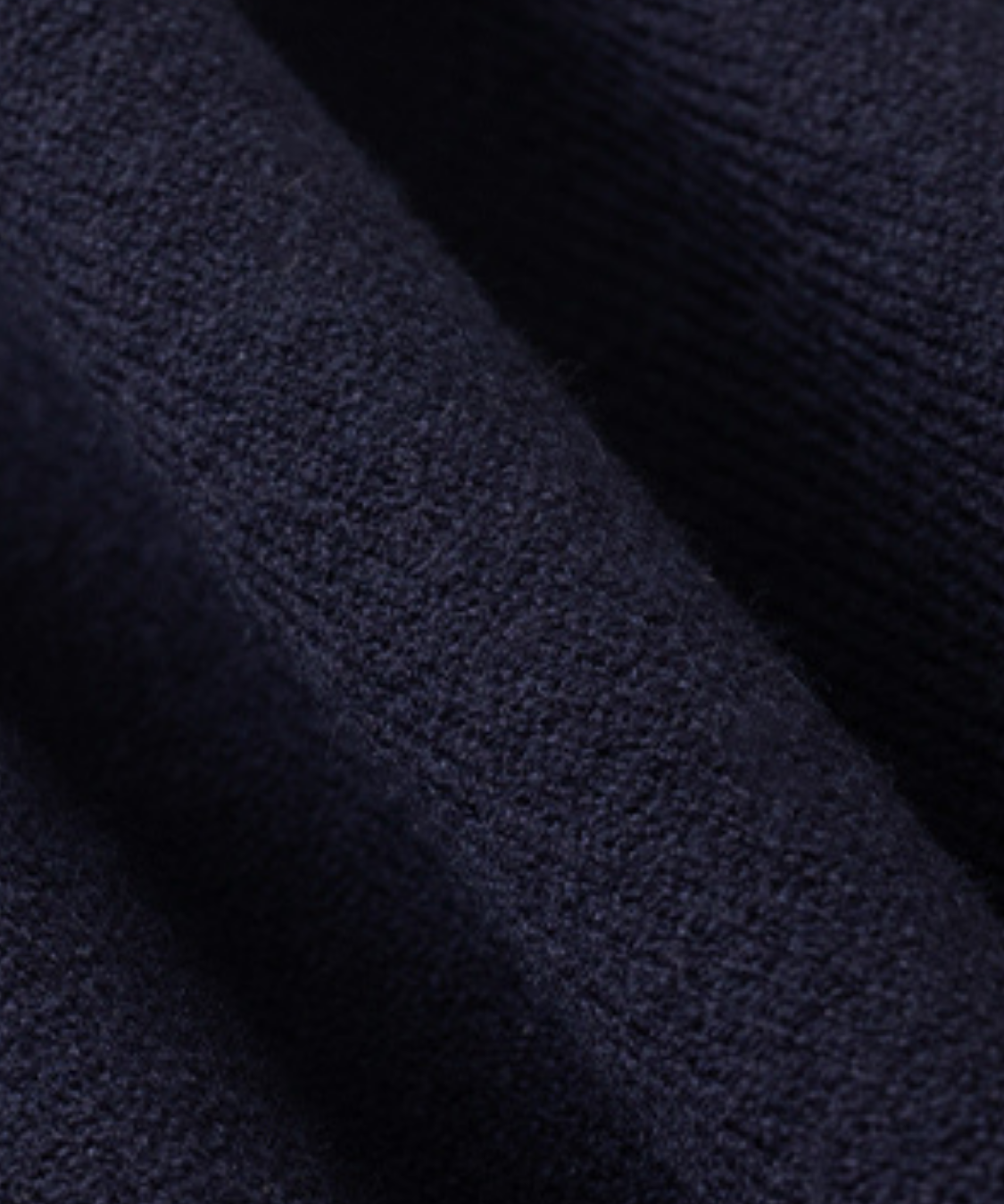 配色丸襟ニット＋カーディガン 2点セット