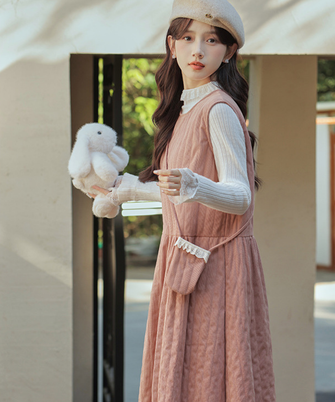 Bibiy. EMILY FRILL DRESS キルティング ワンピース Bibiy. EMILY FRILL DRESS キルティング ワンピース
