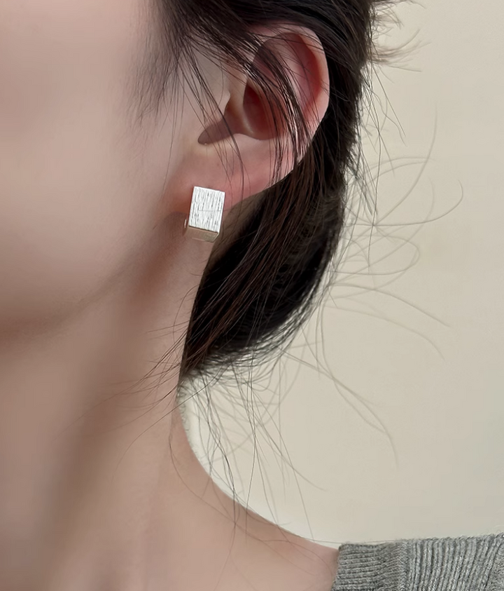 Deuxieme Classe SAFFRAAN スクエアピアス