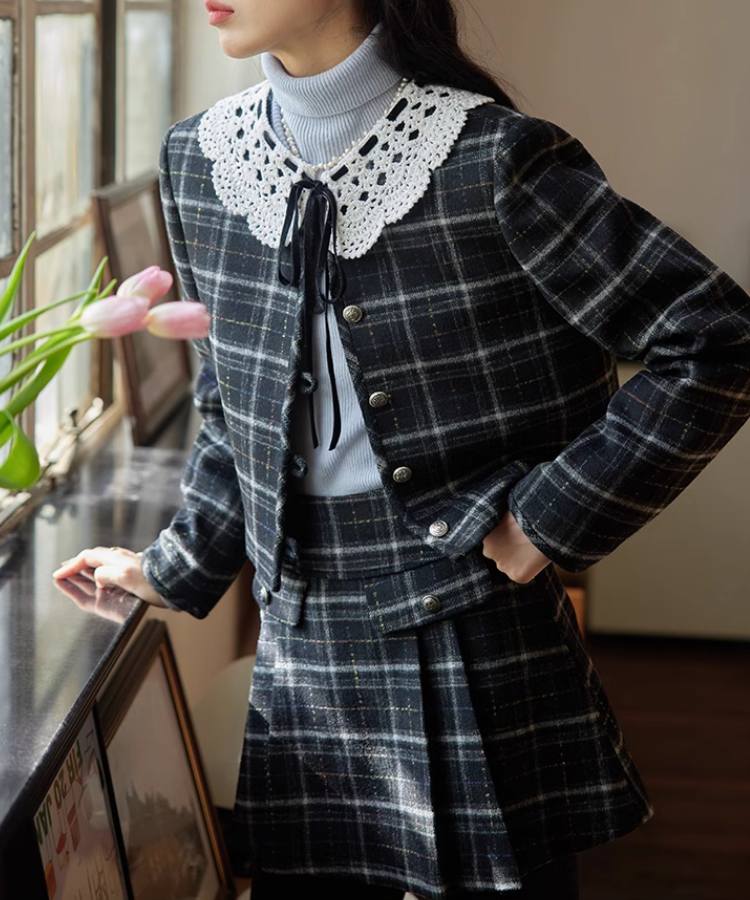 レトロチェックボックスミニスカート【セットアップ可能】 – jemiremi レトロチェックボックスミニスカート【セットアップ可能】 – jemiremi