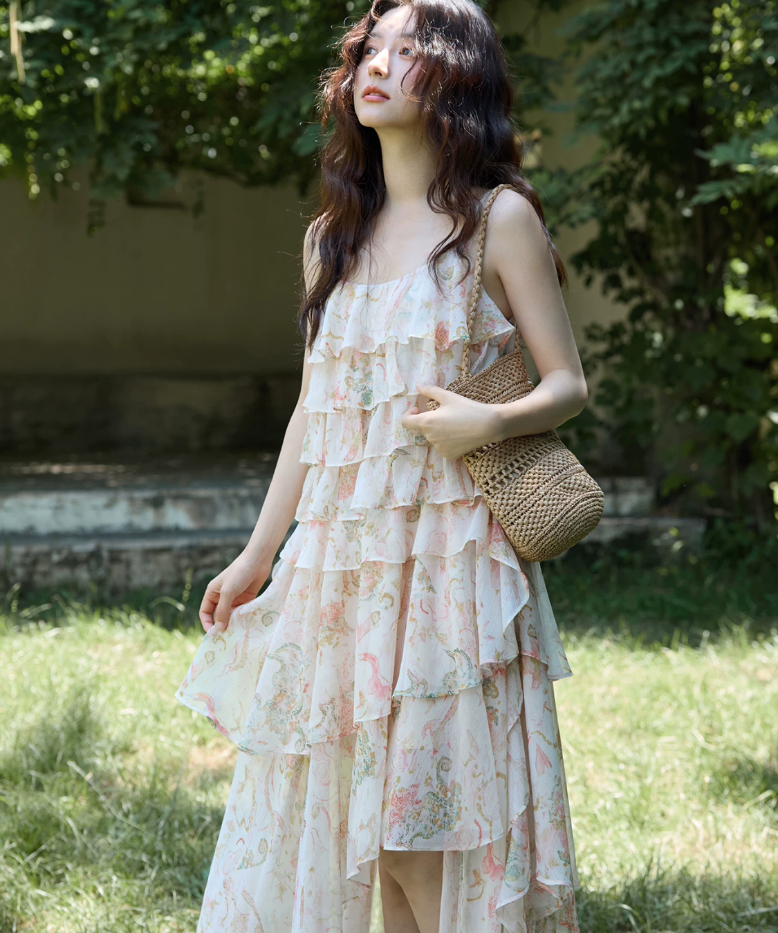 アシメ花柄ティアードキャミワンピース – jemiremi(ジェミレミ) アシメ花柄ティアードキャミワンピース – jemiremi(ジェミレミ)