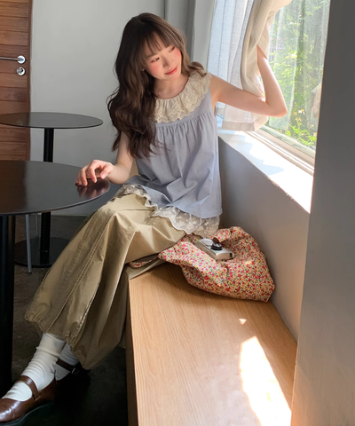 ドローストリングバルーンカーゴスカート