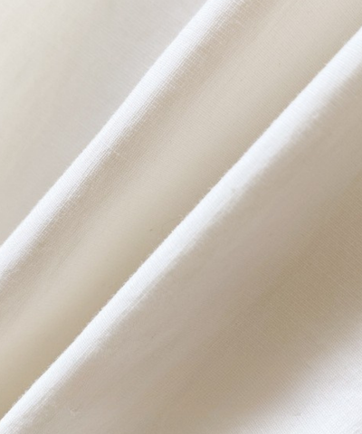 スカラップレース刺繍襟パールリボンタイブラウス