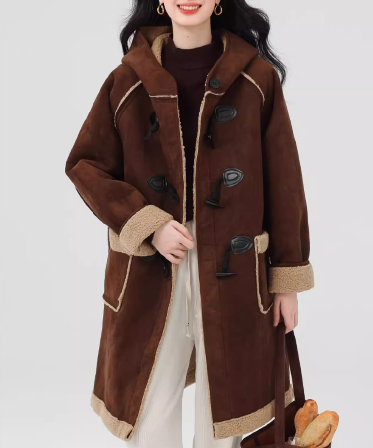 裏ボアダッフルスウェードコート – jemiremi（ジェミレミ）