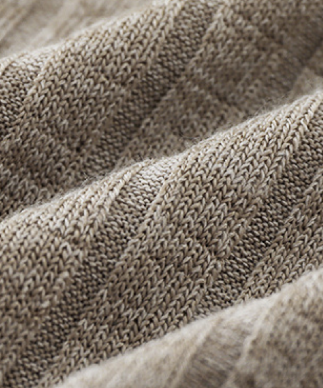 フロントレースアップリブメロウカットソー