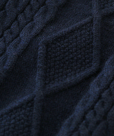 襟取り外し可能ベスト風ニットドッキングシャツ