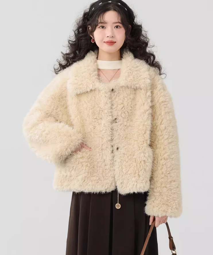 フェイクラムエコファージャケット – jemiremi（ジェミレミ）