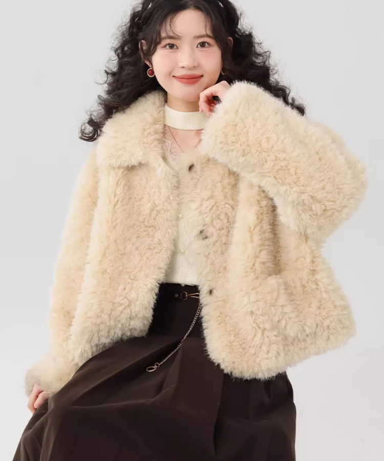 フェイクラムエコファージャケット – jemiremi（ジェミレミ）