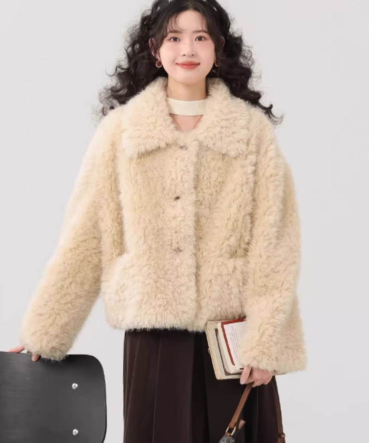 フェイクラムエコファージャケット – jemiremi（ジェミレミ）