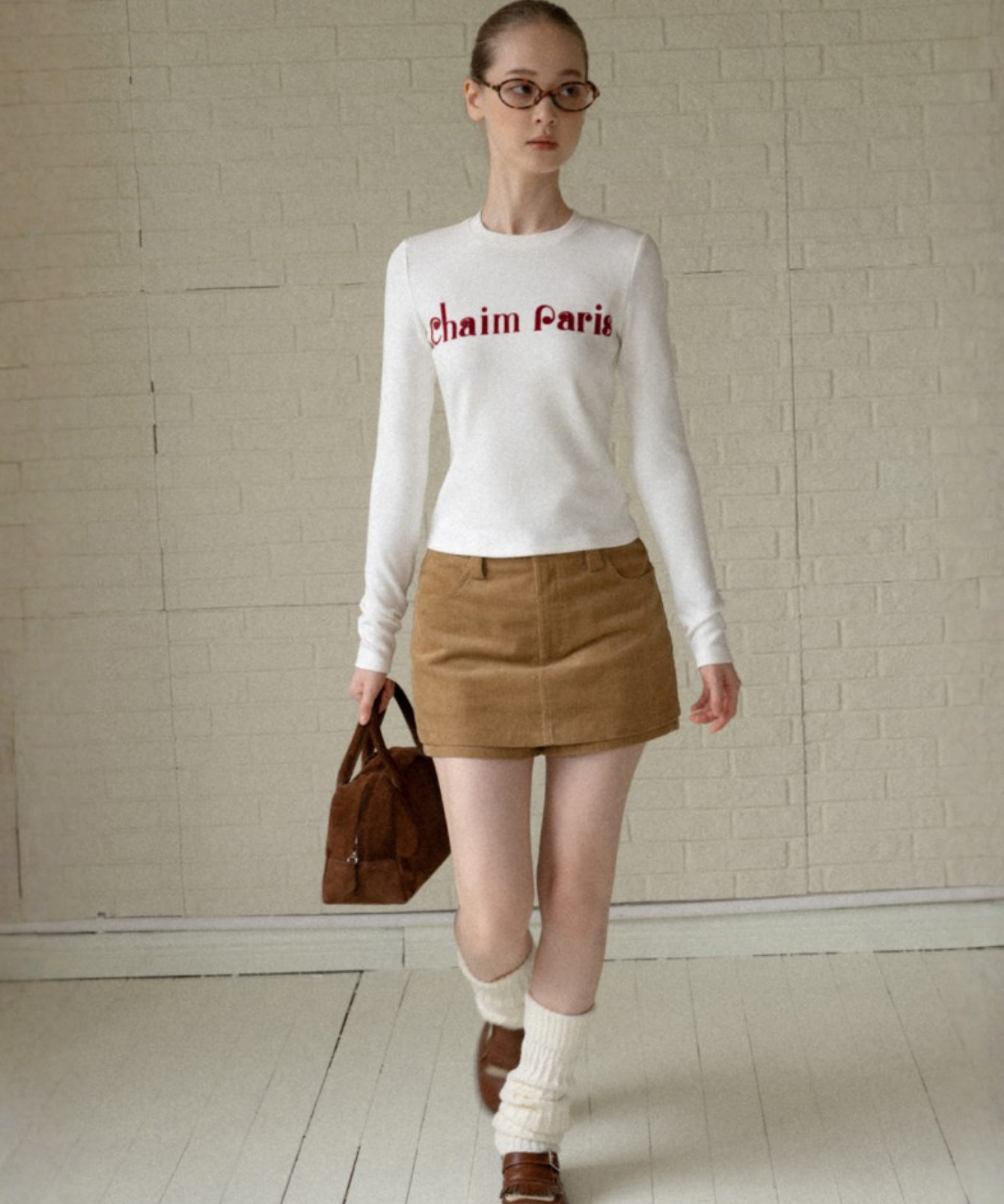 フレンチロゴカットソー