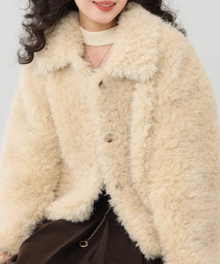 フェイクラムエコファージャケット – jemiremi（ジェミレミ）