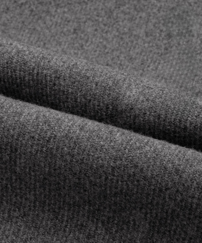 ノーカラーリボン襟トグルボタンジャケット