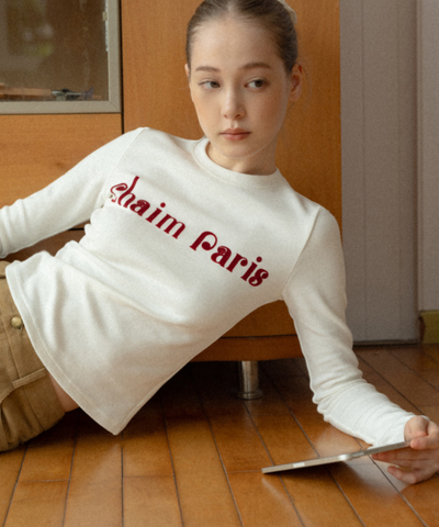 フレンチロゴカットソー