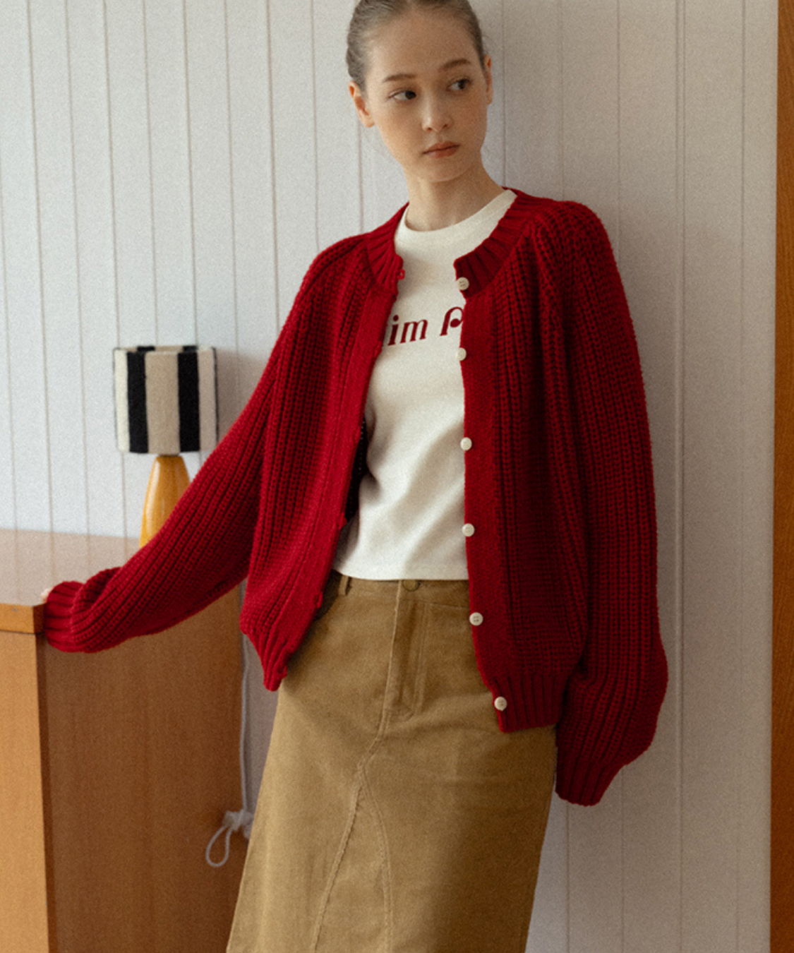 フレンチロゴカットソー