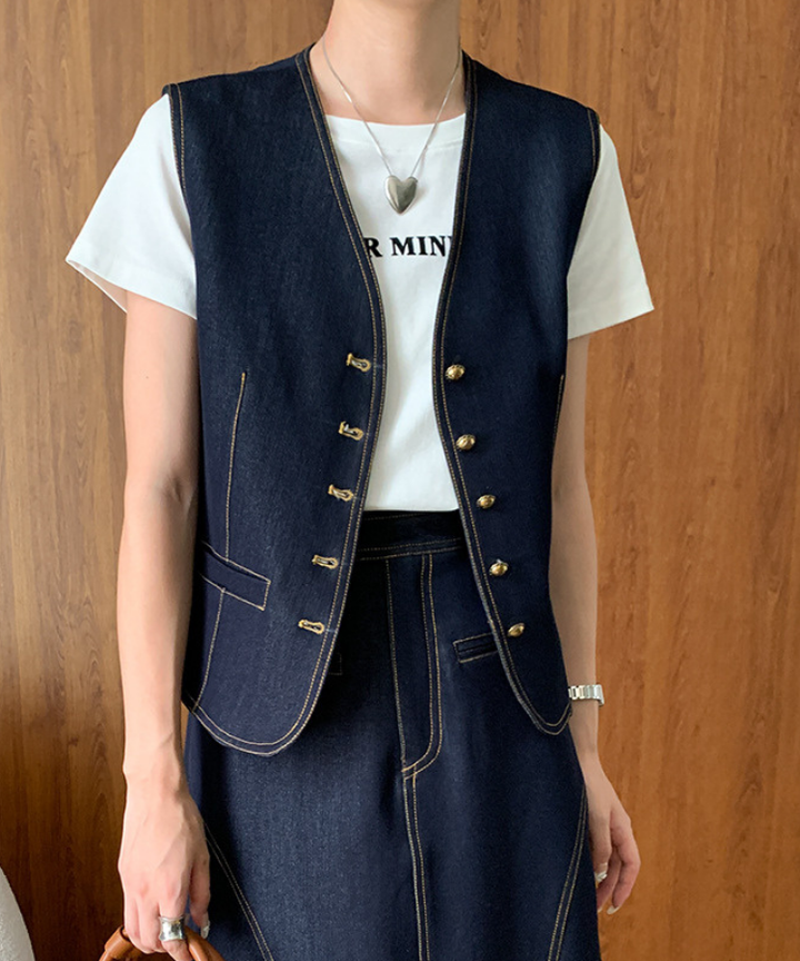 CHRONOIZM デニムベスト Amazon.co.jp: デニム ベスト メンズ バイカージャケットデニムベスト