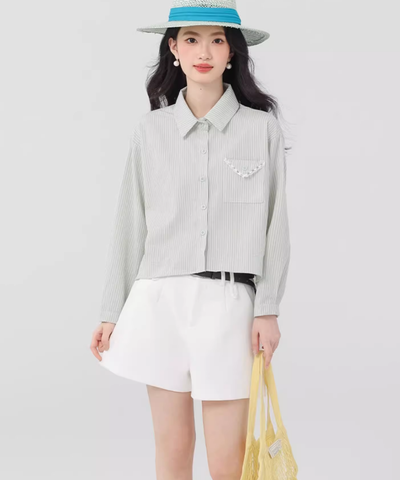 ベーシックストレートショートパンツ