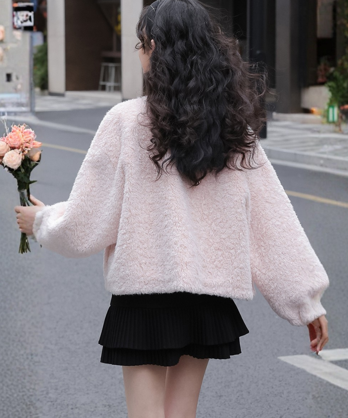 ティアードプリーツミニスカート