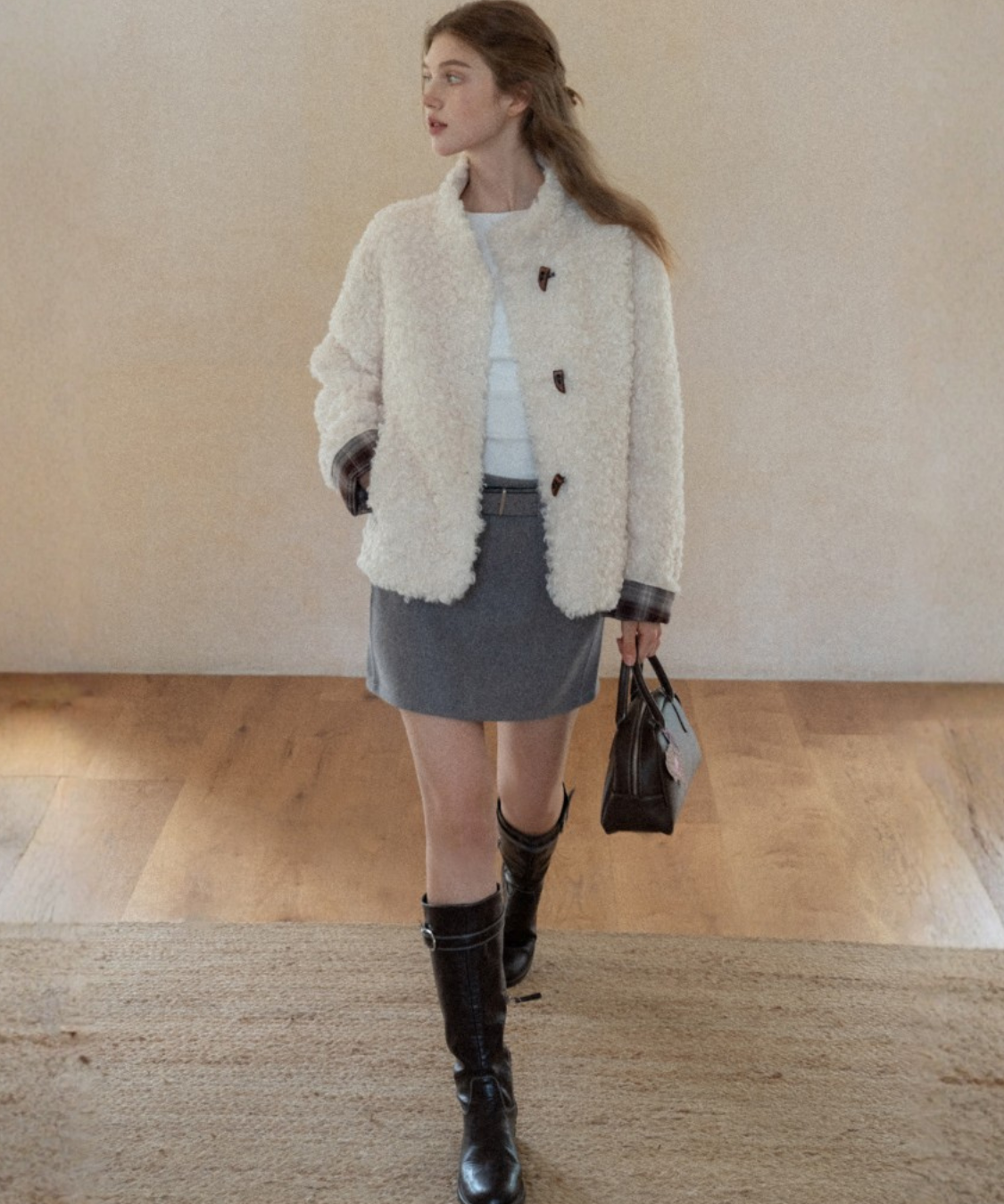 カールボアショートトグルジャケット