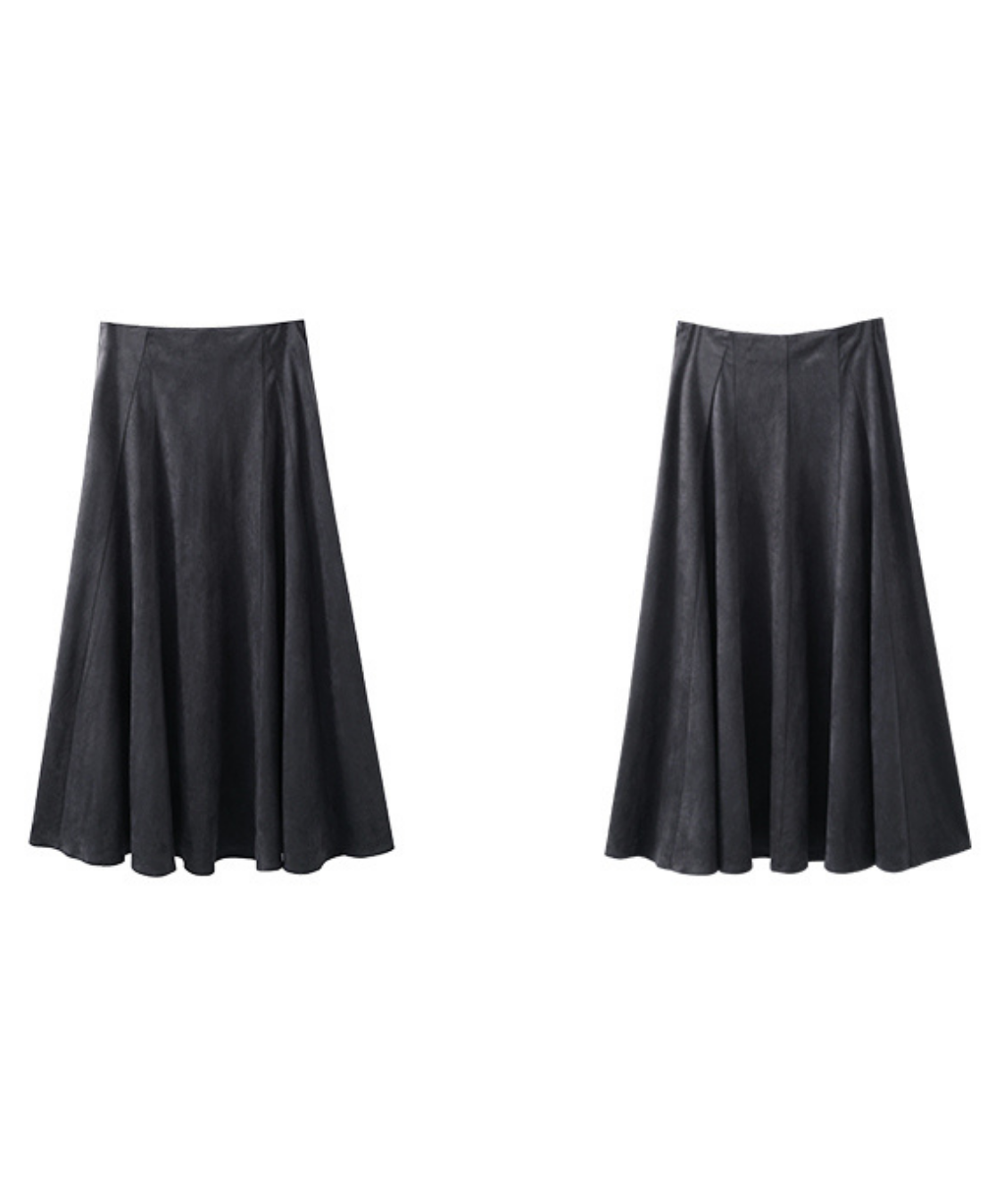 パネルフレアロングスカート