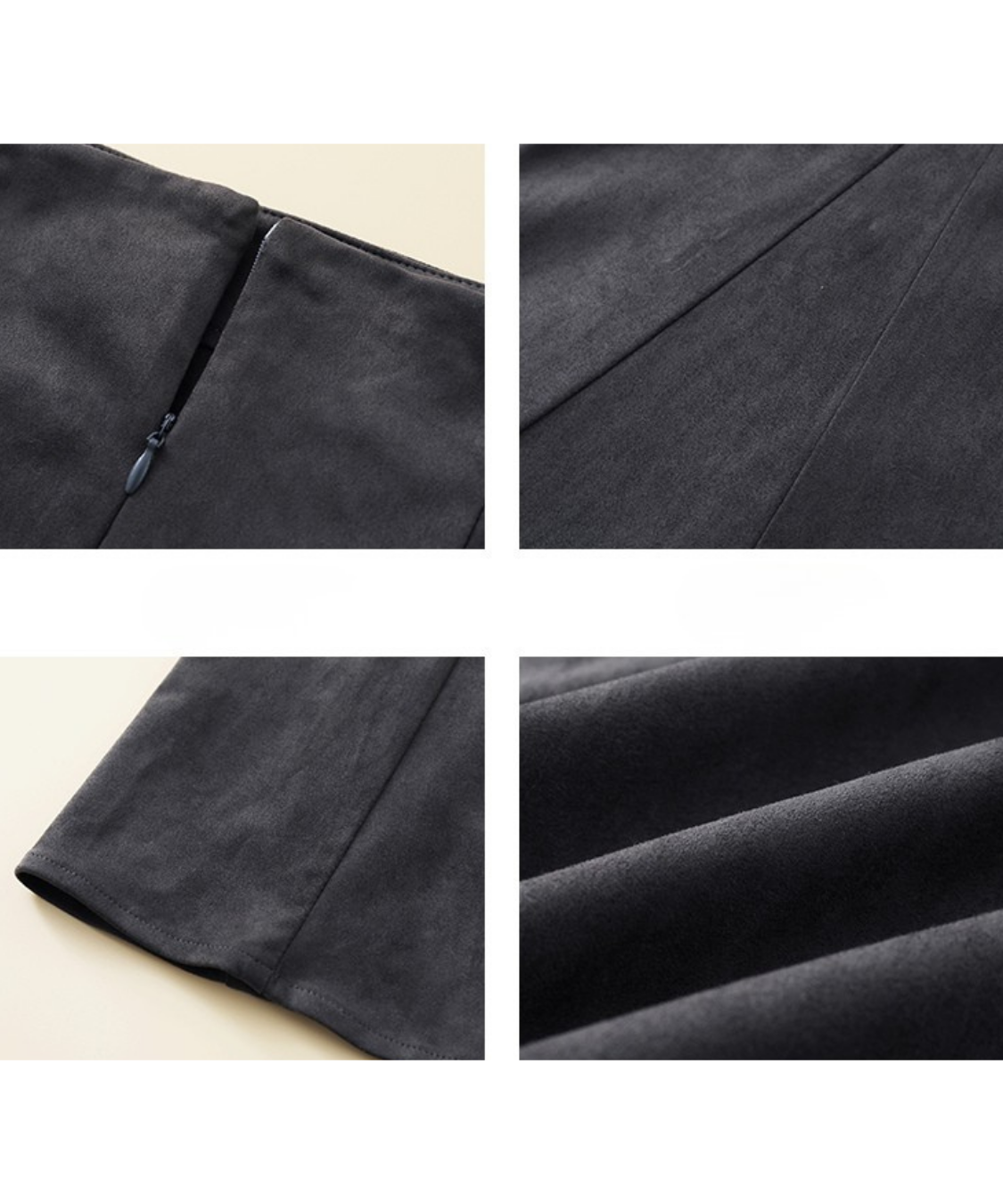 パネルフレアロングスカート