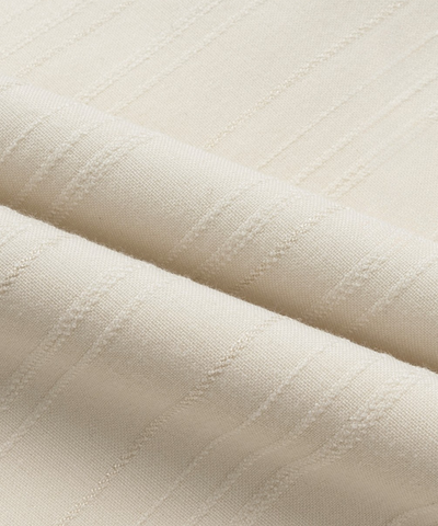 フリル襟リボン付きジャカードワンピース