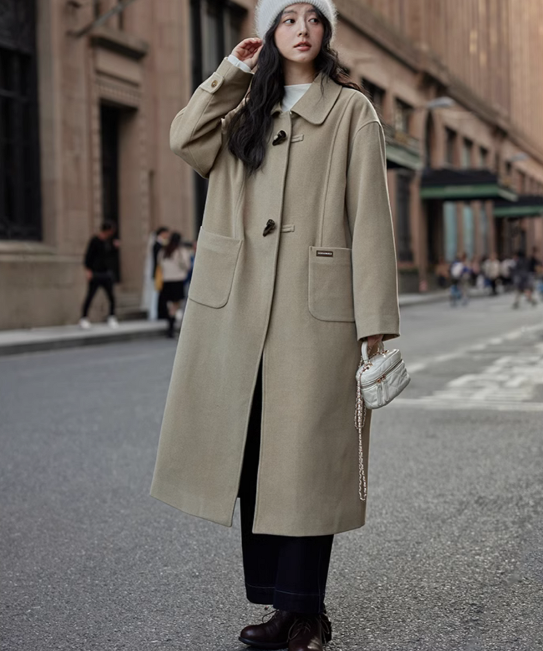 ETRO ステンカラーコート くるみボタン サイズL ZOZOTOWN Yahoo!店