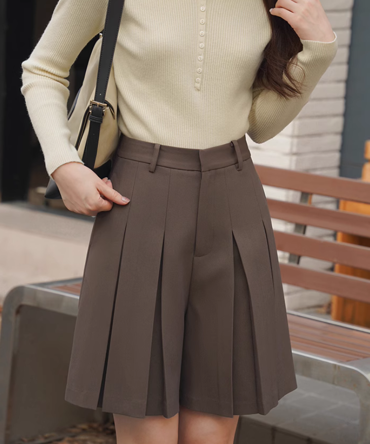 プリーツスカート風ショートパンツ – jemiremi(ジェミレミ) プリーツスカート風ショートパンツ – jemiremi(ジェミレミ)