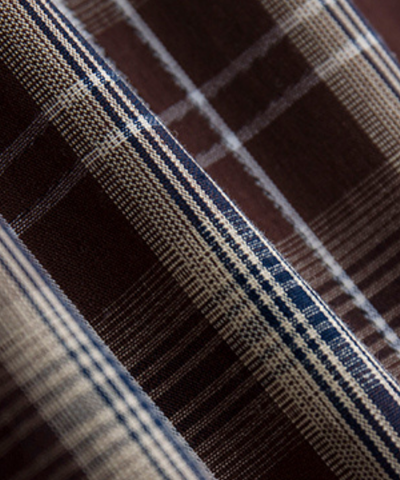 パネル切り替えチェック柄ロングスカート