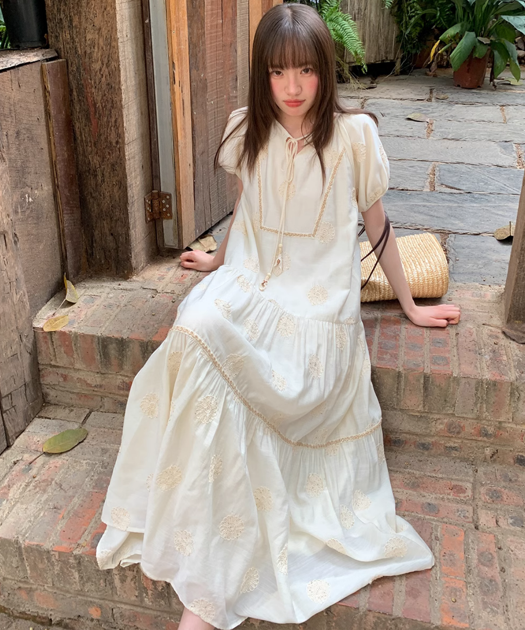 GIVENCHY パフスリーブドレス ワンピース