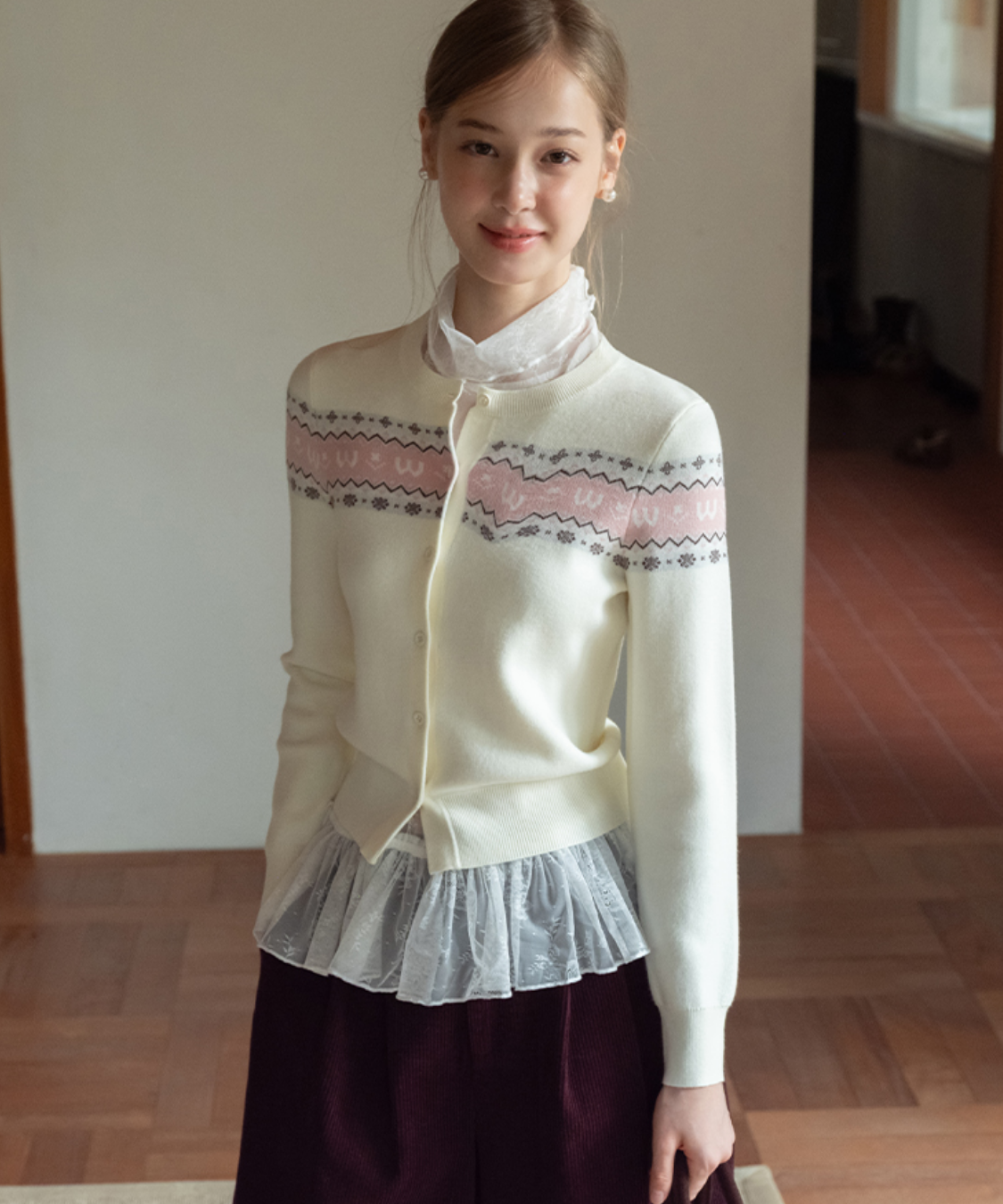 フェアアイルヨークカーディガン