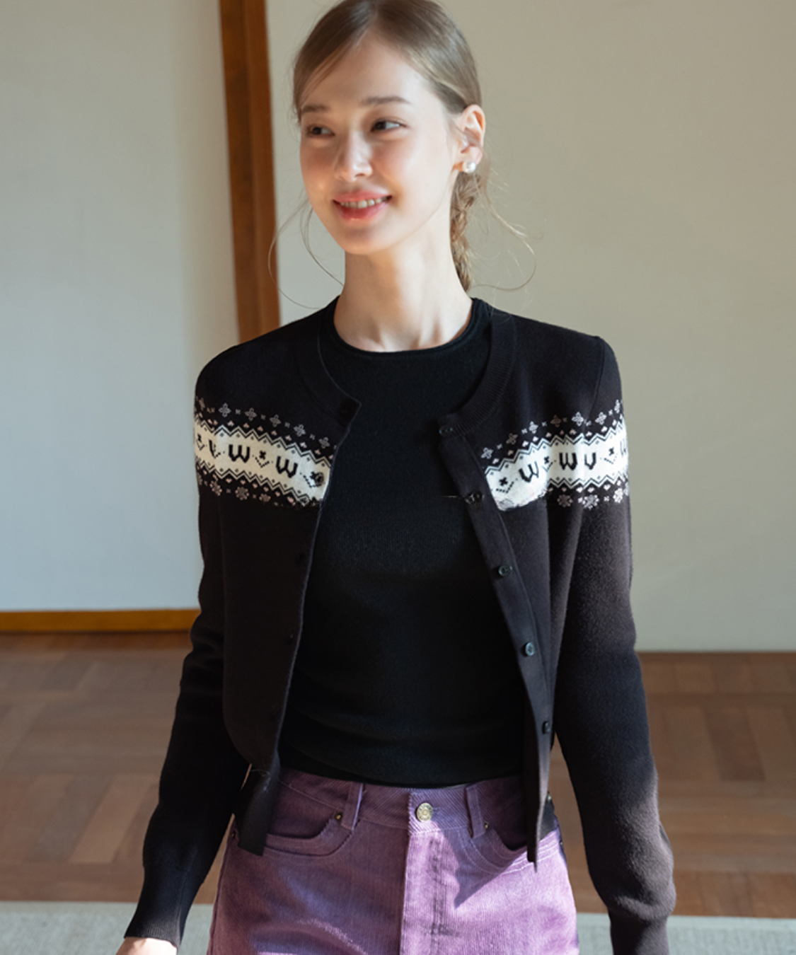 フェアアイルヨークカーディガン