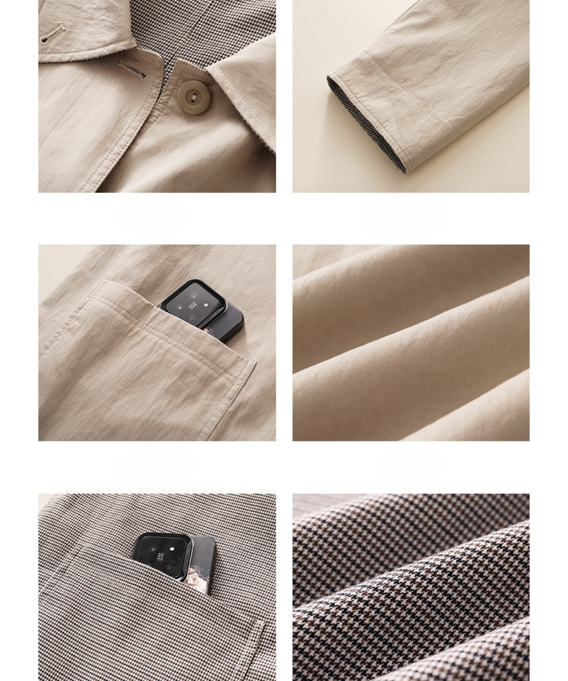 リバーシブル2wayステンカラーコート