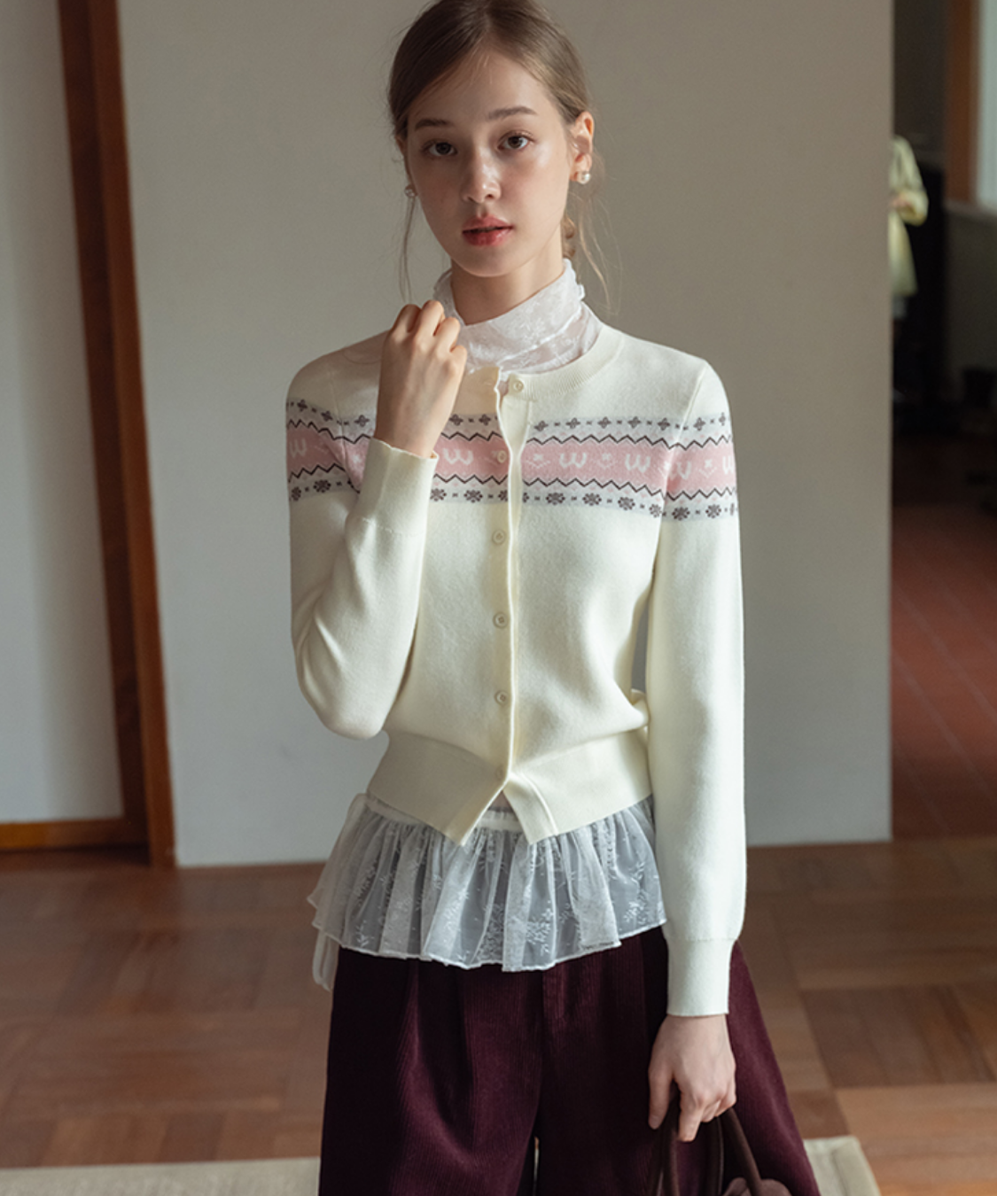 フェアアイルヨークカーディガン