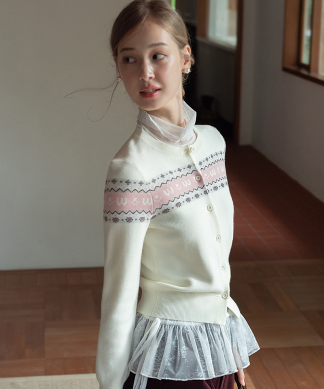 フェアアイルヨークカーディガン