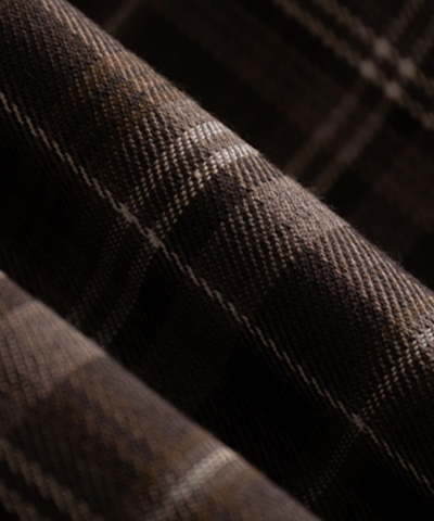 ベルト付きチェック柄ボックスプリーツスカート