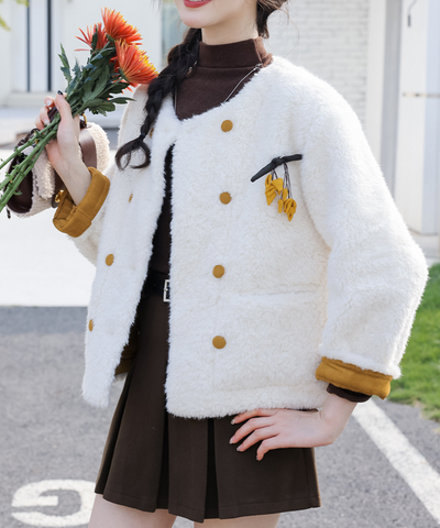 ベルト付きボックスプリーツショートスカート