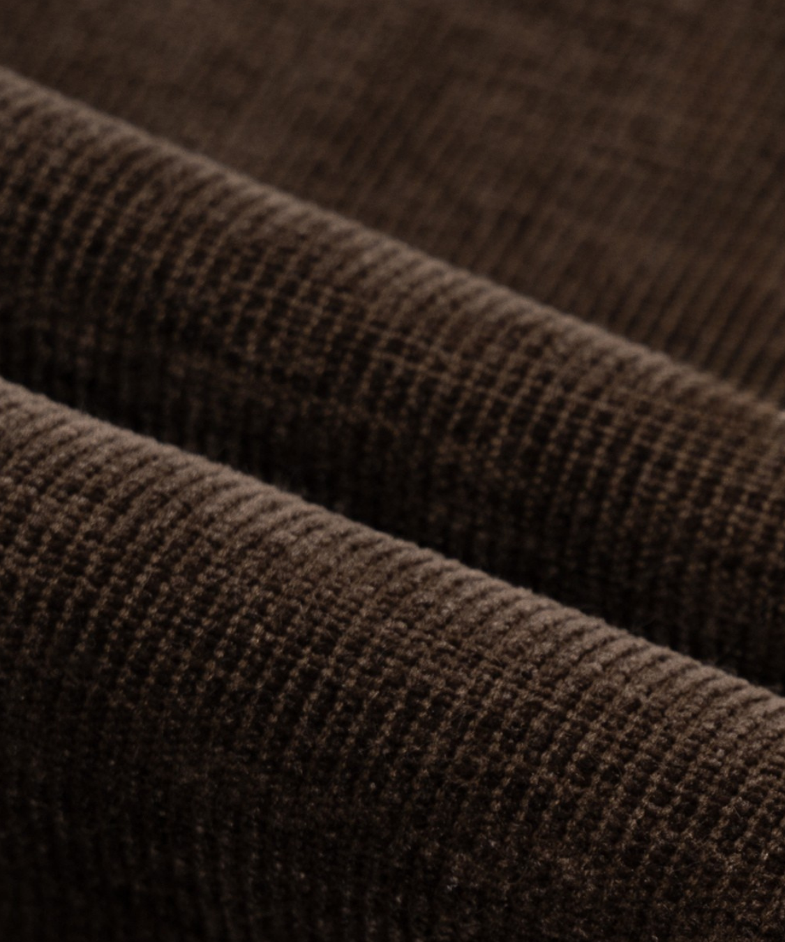 ベロア調裾ダブルワイドパンツ